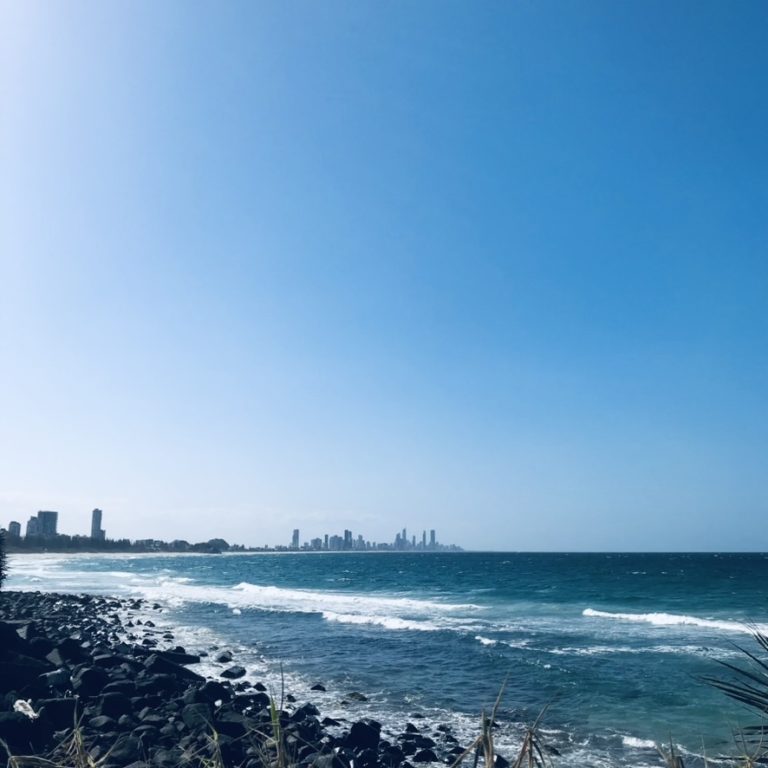 そういえば、帰ってきてからBurleigh Headsへ行ってきたよ〜🏖